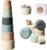 Moonkie Silicone Stacking Cups Toy & Teether (7-Piece Set)