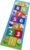 Hop and Count Hopscotch Rug, Kids Floor Play Area Rug Game Carpet Crawl Jump Mat, Children Numbers Learning Non-Slip Rug, Great for Ages 3 to 7 Boys Girls, Home Decor, 26”x55”