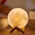 CPLA 3D Moon Lamp – 16 Colours, Remote & Touch Control, USB Rechargeable