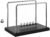 Theefun Newtons Cradle Pendulum Large 7 Beads, 30+ Sec Swing Balance Balls Desk Toys Office Decorations with Wood Base, Physics Gadget for Kids