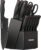 Knife Set, Astercook 15 Pieces Knife Sets for Kitchen with Block, Dishwasher Safe Kitchen Knife Set with Built in Sharpener Block, German Stainless Steel Kitchen Utensils Set