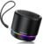 Portable Bluetooth Speaker 5.4, Mini Speaker, 12H Battery Life & Noise Reduction Mic, Metal Cover, TWS Pairing, Wireless Speaker with RGB Lights for Home/Travel/Outdoor by Music Lovers-Black