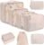 BAGAIL 8 Set Packing Cubes Luggage Packing Organizers for Travel Accessories