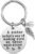 Sister Gift – A Sister is God’s Way of Making Sure We Never Walk Alone KeychainJewelry Christmas Birthday Gifts for Sisters from Sisters