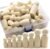 NODG 50 Unfinished Wooden Peg Dolls – Suitable for Children’s DIY Crafts, Painting, Games, Home Decorations
