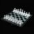Elegant 10″ Glass Chess Set – Premium Quality Board Game for All Ages for Chess Enthusiasts and Home Decor