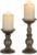 NUPTIO Bronze Pillar Candle Holders (Set)