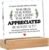 Inspirational Gift Ideas, Thank You Gifts for Women Men Friends, Appreciation Gifts for Coworker,Motivational Quote Clear Desk Sign Decor Home Office Desk Decor