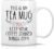 Retreez Funny Tea Drinker Mug – Tea Only Mug – 11 Oz Ceramic Coffee or Tea Cup – Humorous Gift for Tea Lover and Tea Drinker – This Is My Tea Mug – Birthday, Holiday, Mother’s Day Gift For Mom, Mother