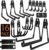 KOFANI Steel Garage Storage Hooks – 16 Pack Anti-Slip Coating, Heavy Duty Wall Mount Hooks for Hanging Bike, Ladder, Garden Tools