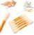 6 Pack Giant Cotton Swab Cat Toys with Catnip, Cat Qtip Toy, Durable Interactive Kitten Chew Sticks for Dental Teething & Indoor Boredom Relief, Fun Kicker Toy for Cats & Ideal Gift for Pet Lovers