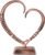 BESZONE Hand-Forged Copper Heart Keepsake — 7th Anniversary