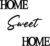 AHYS Home Sweet Home Sign Black Metal Sign Wall Decor for Farmhouse Living & Dining Room Decor – Large
