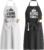 King & Queen Apron Set – Matching Couples Kitchen Aprons with Deep Pockets & Reinforced Stitching – Waterproof Professional Cooking Gear for Wedding, Engagement, Bridal Shower, Valentines, Christmas