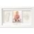 KeaBabies Baby Hand and Footprint Kit – Clay Handprint Keepsake Frame, Newborn Nursery Picture Frame, Personalized New Mom Gifts for Baby First Christmas Shower (Alpine White)