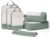 Narwey 6 Set Compression Packing Cubes Travel Organizer, Packing Cubes Compressible with ID Tag for Carry on Luggage, Travel Essentials Accessories with Laundry Bag (Sage Green)