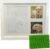 Ultimate Dog or Cat Paw Print Keepsake Kit & Picture Frame – Premium Wooden Photo Frame, Clay Mold for Pet Pawprint & Bonus Stencil. Makes a Personalized Gift for Pet Lovers and Memorials (White)