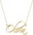 Personalized Name Necklace – Choose from 14 Font Styles – Customizable 18K Gold-Plated Pendant – Ideal Gifts for Birthdays, Valentines Mother’s Day, Christmas Women, Girls, Teens, Daughters