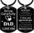 Fathers Day Gift for Dad – Fathers Day Gift for Dad from Daughter Son, Daddy StepDad Birthday Gifts, Regalos Para el Día del Padre, Dia del Padre Regalos – Novelty Men Accessories Keychains