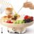 LUSHYUM Electric Chocolate Fondue Set (4-Cup)