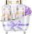 Spa Luxetique Spa Gift Basket for Women – 8-Piece Lavender Bath & Body Self-Care Set