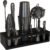 Highball & Chaser 13-Piece Bar Tool Set with Stand
