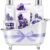 Gift Baskets for Women Body & Earth Gifts for Women, Skin Care Gifts Set 7Pcs Lavender Bath Kit, Spa Set with Shower Gel, Bubble Bath, Scented Candle, Birthday Gifts & Mothers Day Gifts for Her, Womens Home Gifts Idea, Mother’s Day Gift, Gifts for Mom