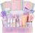 Gifts for Women, Birthday Gifts, 38 Pcs Skin Care Gift Set, Face Sheet Mask, Gifts for Her, Bath & Body Gift Basket Set for Women, Self-Care Relaxation Pampering Gift Basket, Christmas, Anniversary