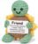 Qallicon Friendship Gifts for Women, Positive Handmade Crochet Sunflower Turtle Decor, for Women, Unique Birthday Gifts Ideas for Best Friend Sister Besties BFF