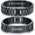 VNOX Masculine Watch Band Stainless Steel Link Bracelet Personalized Jewelry Gift for Men DAD Father Husband Boyfriend