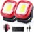 ORHOMELIFE Magnetic Work Light – 42 LEDs, 1000 Lumens, Rechargeable (2-Pack)