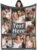 Ship Next Day, Custom Blanket with Picture Text Personalized Photo Blanket Customized Picture Blanket Throw Christmas Birthday Valentines Day Couple Gifts for Boyfriend Girlfriend Husband Wife Mom Dad