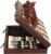 Magnetic Wooden Chess Set for Adults Kids 15” Chess Board with Handmade Pieces, Folding Portable Travel Unique Chess Sets Game for Tournament Professional Beginner