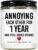Younift 1 Year Anniversary Scented Candle