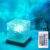Ocean Wave Projector Night Light — 16-Color LED with Remote