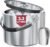Double-Wall Stainless Steel Ice Bucket with Lid & Scoop (3.2L)
