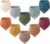 Konssy Muslin Baby Bibs 10 Pack Baby Bandana Drool Bibs 100% Cotton for Unisex Boys Girls
