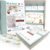 Baby Memory Book w/Keepsake Box & 30 Monthly & Baby First Milestone Stickers – Gender Neutral First Year Scrapbook Journal – Baby Photo Album for Boys