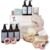 17-Piece Spa Gift Box for Women | Mother’s Day & Graduation Gift | Eye Mask, Candle, Robe, Loofa, Bath Bombs, Face Masks, Bubble Bath, Lotion, Body Wash, Bath Salt, Shampoo, Conditioner & Socks
