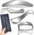 4 IN 1muscle scraper Stainless Steel Gua Sha set Scraping Massage Tool,IASTM Tools, Great Soft Tissue Physical Therapy Used for Arms, Back, Legs, Neck