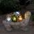 Nacome Solar Garden Turtle Statue with Succulent – 7 LED Outdoor Lawn Decor, Gift for Mom & Grandma