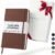 BEECHMORE BOOKS Premium Lined Leather Journal for Men & Women, 5″ x 8″ (A5) Thick 120gsm Ivory Cream Paper Notebook, Hardcover Vegan Leather Personal Diary, With Gift Box (Chestnut Brown)