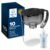 Brita Large 10-Cup Water Filter Pitcher with BritaPlus Filter, WQA NSF/ANSI Certified, Reduces 2X Contaminants vs. Standard, Removes Chlorine Taste & Odor, Reduces Zinc Copper Mercury & More, Black