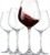 Paksh Novelty Italian Red Wine Glasses – 18 Ounce – Wine Glass Clear (Set of 4)