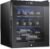 Schmecke 12 Bottle Compressor Wine Cooler Refrigerator w/Lock | Large Freestanding Wine Cellar | 41f-64f Digital Temperature Control Wine Fridge For Red, White, Champagne or Sparkling Wine – Black