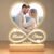 Jkolalin Personalized Picture Frame, Custom Picture Frames, Customized Photo Frame, Personalized Anniversary Couple Gifts for Women Men Girlfriend Boyfriend Her Him Mom Dad Baby Kid Family