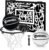 AND1 Over the Door Mini Basketball Hoop: 18×12 Shatterproof Backboard, 2 Mini Basketballs, and Hand Pump Included- Ultimate Indoor Basketball Accessory for Kids and Adults, No Tools Required
