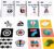 beiens High Contrast Baby Flashcard, 80 Pcs 160 Page Black White Colorful Visual Stimulation Learning Activity Card for Babies Ages 0-3-6-12-36 Months, 5.5” x 5.5” Newborn Infants Toys Gift