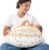 Momcozy Original Nursing Pillow with Safety Fence & Removable Cotton Cover