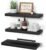 upsimples Floating Wall Shelves — Set of 3